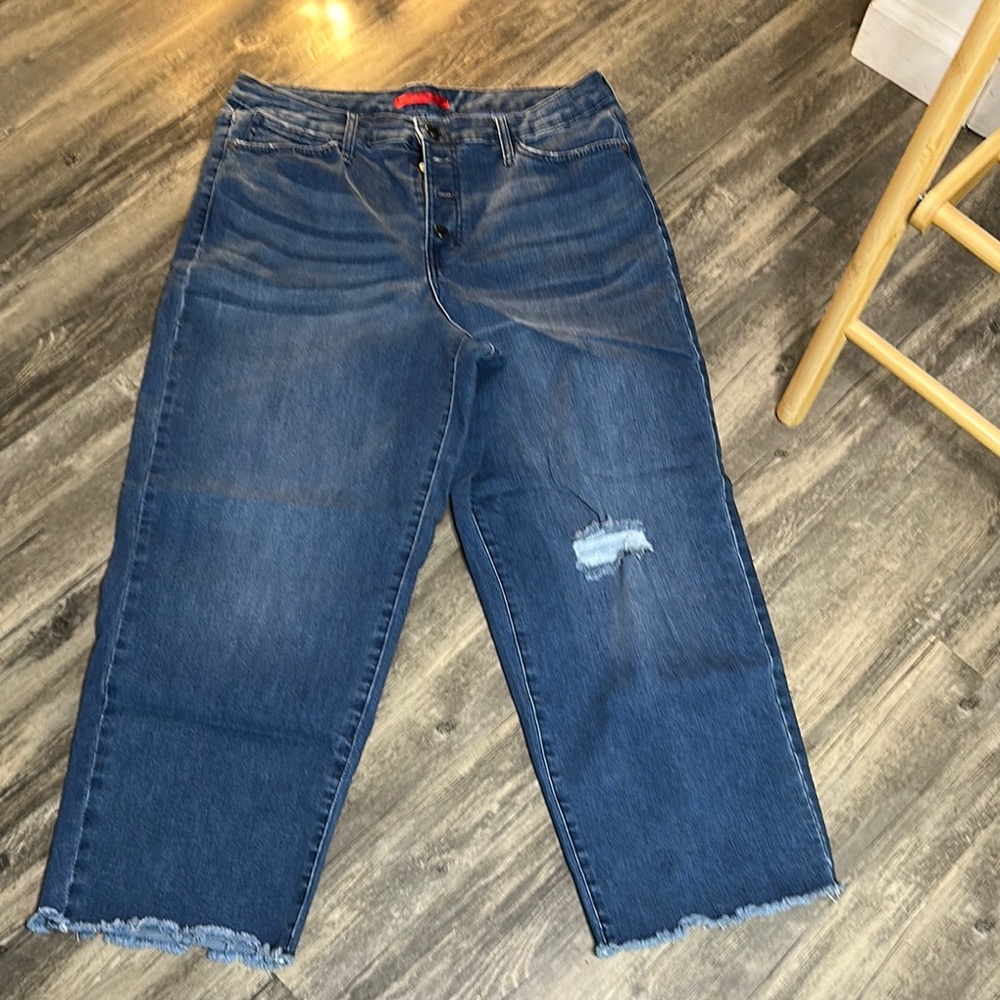 Jennifer Lopez Blue Ankle & Cropped Jeans